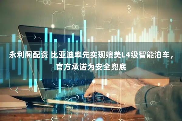 永利阁配资 比亚迪率先实现媲美L4级智能泊车，官方承诺为安全兜底